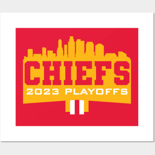 Chiefs 2023 Playoffs Posters and Art